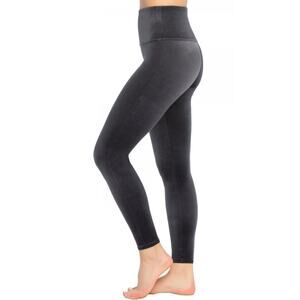 Spanx SZ S Ready-To-Wow! Velvet Leggings Black